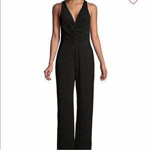 NWT Maggy London Elegant Black Sleeveless Jumpsuit